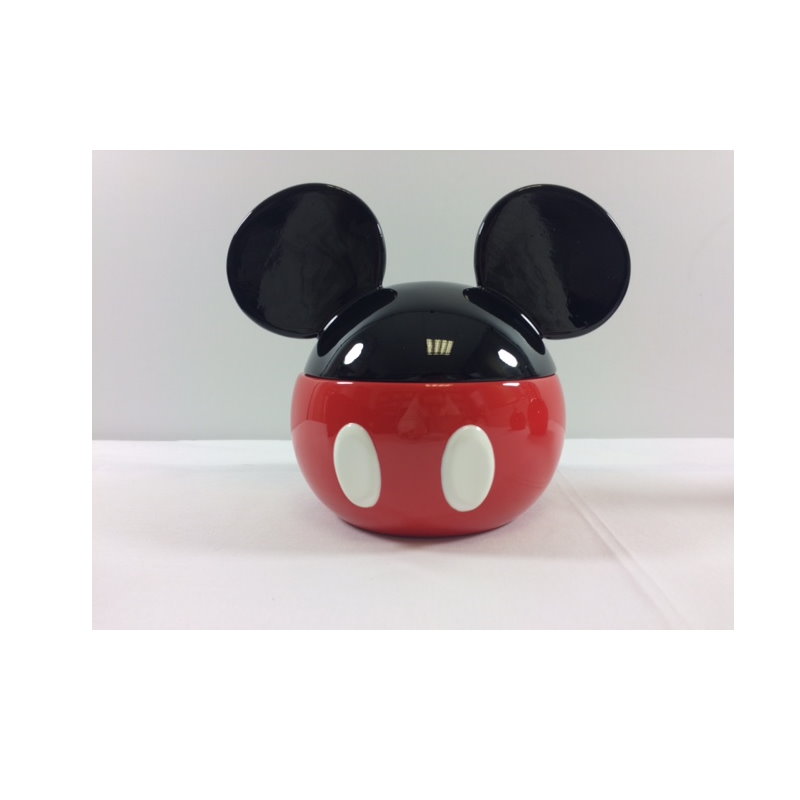 Chất lượng cao đáng yêu Mickey Mousenhựa lưu trữnhà bình đựng bình