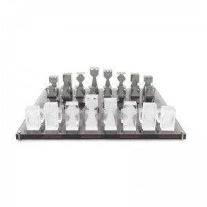 Đồ chơi cổ điển Bộ cờ vua acrylic pha lê cao
